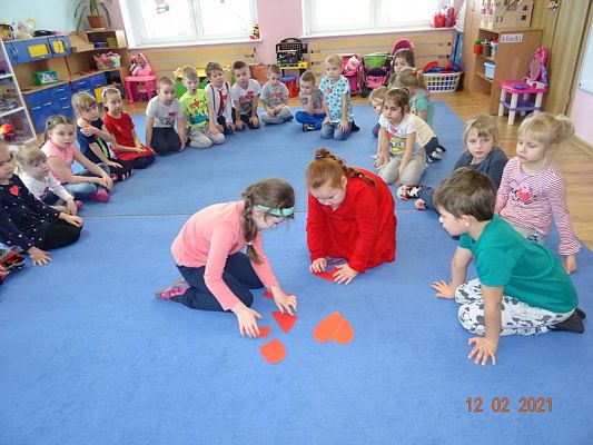 Grafika #44: Walentynki w przedszkolu