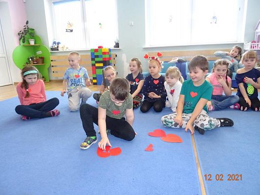 Grafika #45: Walentynki w przedszkolu