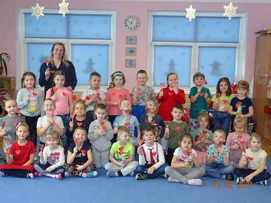 Grafika #55: Walentynki w przedszkolu