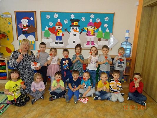 Grafika #54: Walentynki w przedszkolu