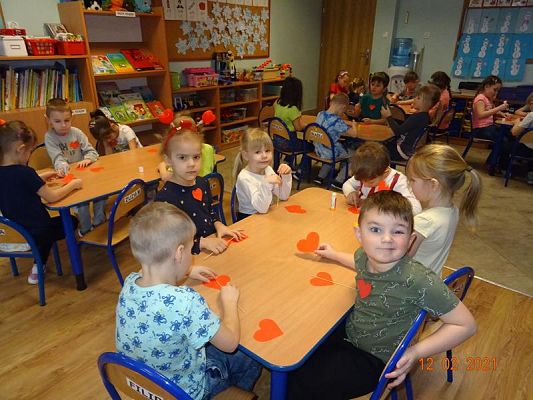 Grafika #57: Walentynki w przedszkolu