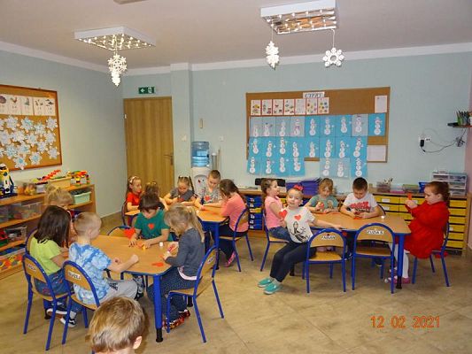 Grafika #58: Walentynki w przedszkolu