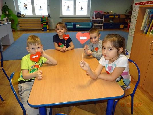 Grafika #60: Walentynki w przedszkolu