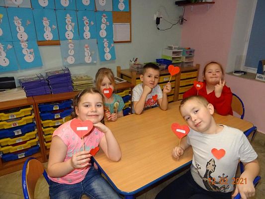Grafika #61: Walentynki w przedszkolu