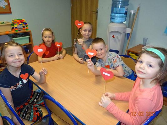 Grafika #62: Walentynki w przedszkolu