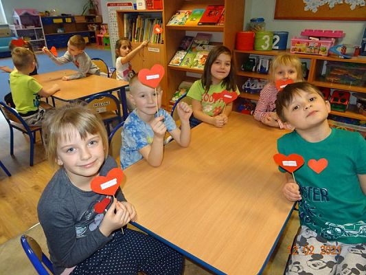 Grafika #63: Walentynki w przedszkolu