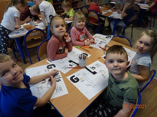 Grafika #11: A niech to gęś kopnie-warsztaty czytelnicze