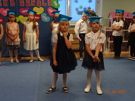 Grafika #9: Żegnaj przedszkole.zakończenie 6-latków cz. II