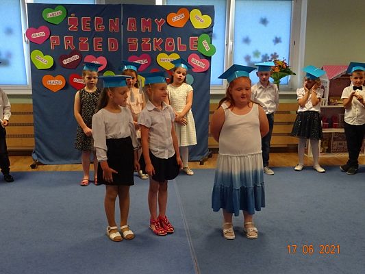 Grafika #13: Żegnaj przedszkole.zakończenie 6-latków cz. II