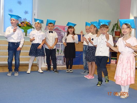 Grafika #16: Żegnaj przedszkole.zakończenie 6-latków cz. II