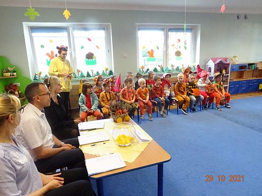 Grafika #2: Przedszkolny Konkurs Recytatorski Jesienne pogaduchy