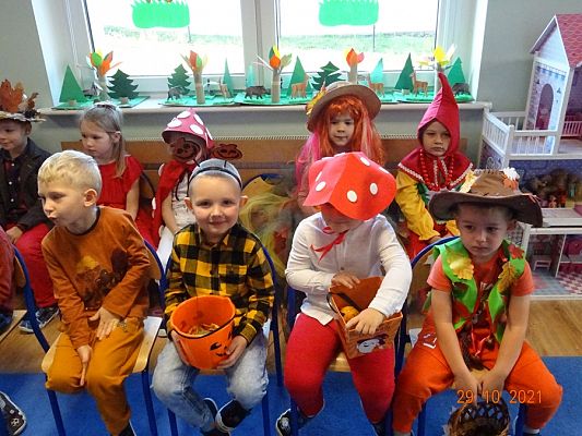 Grafika #6: Przedszkolny Konkurs Recytatorski Jesienne pogaduchy