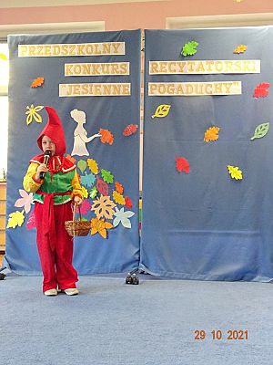Grafika #23: Przedszkolny Konkurs Recytatorski Jesienne pogaduchy