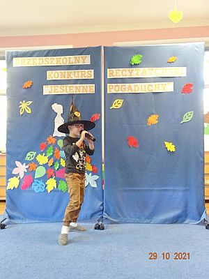 Grafika #26: Przedszkolny Konkurs Recytatorski Jesienne pogaduchy