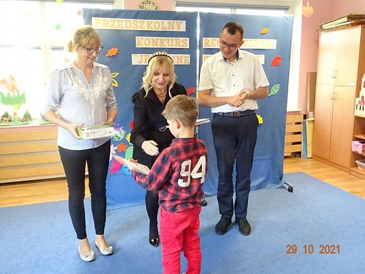 Grafika #31: Przedszkolny Konkurs Recytatorski Jesienne pogaduchy