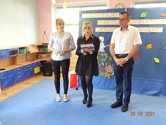 Grafika #36: Przedszkolny Konkurs Recytatorski Jesienne pogaduchy