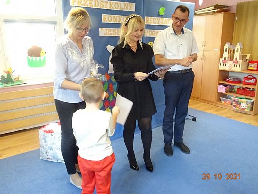 Grafika #38: Przedszkolny Konkurs Recytatorski Jesienne pogaduchy