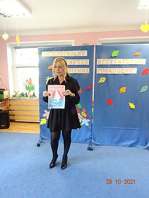 Grafika #44: Przedszkolny Konkurs Recytatorski Jesienne pogaduchy