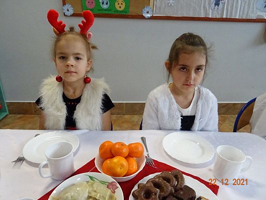 Grafika #1: Wigilia w przedszkolu cz. I