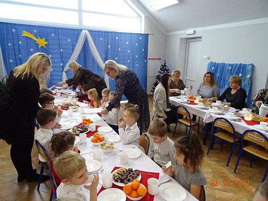 Grafika #19: Wigilia w przedszkolu cz. I