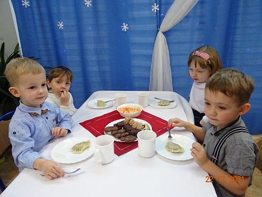 Grafika #3: Wigilia w przedszkolu cz. II