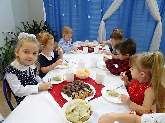 Grafika #4: Wigilia w przedszkolu cz. II