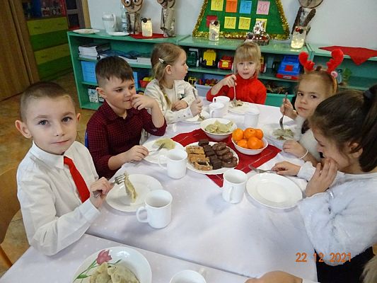 Grafika #8: Wigilia w przedszkolu cz. II