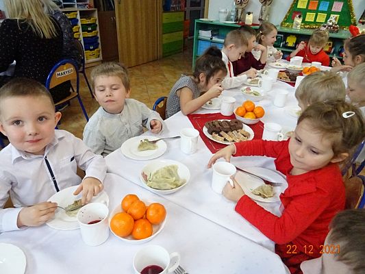 Grafika #9: Wigilia w przedszkolu cz. II
