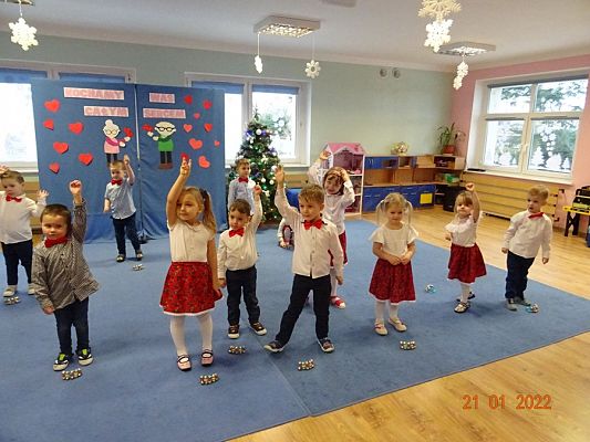 Grafika #7: Dzień Babci i Dziadka w grupie I Motylki