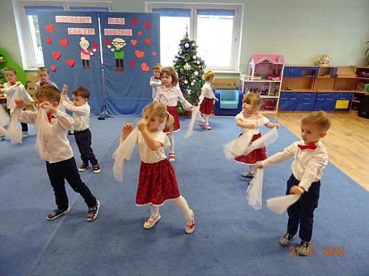 Grafika #14: Dzień Babci i Dziadka w grupie I Motylki