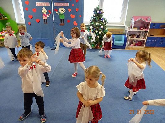 Grafika #15: Dzień Babci i Dziadka w grupie I Motylki