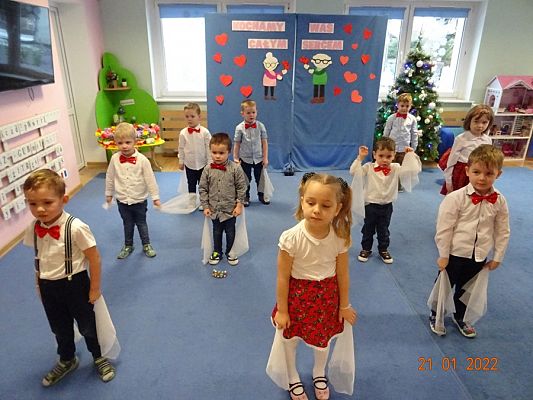 Grafika #16: Dzień Babci i Dziadka w grupie I Motylki