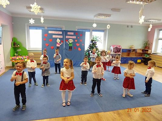 Grafika #20: Dzień Babci i Dziadka w grupie I Motylki