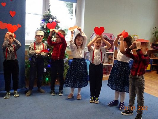 Grafika #9: Dzień Babci i Dziadka w gr. II Rybki