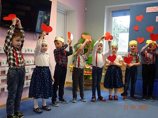 Grafika #12: Dzień Babci i Dziadka w gr. II Rybki