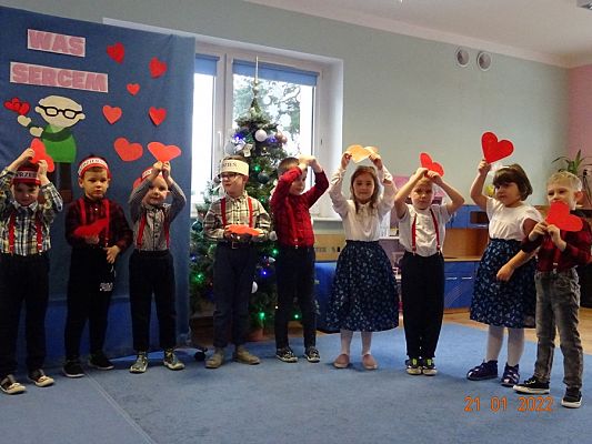 Grafika #14: Dzień Babci i Dziadka w gr. II Rybki