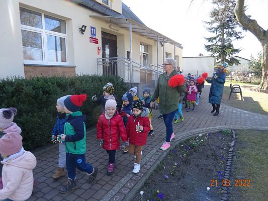 Grafika #5: Przedszkolaki witają wiosnę