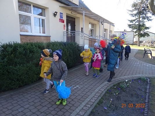 Grafika #6: Przedszkolaki witają wiosnę