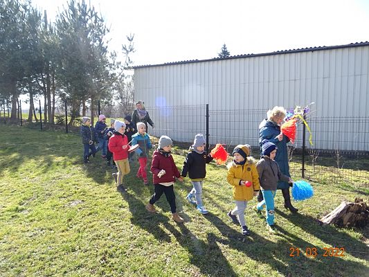 Grafika #20: Przedszkolaki witają wiosnę