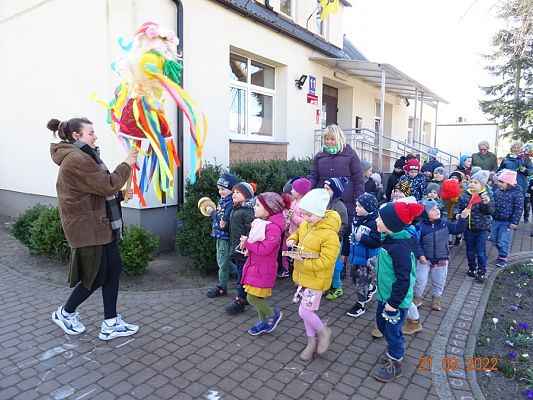 Grafika #21: Przedszkolaki witają wiosnę