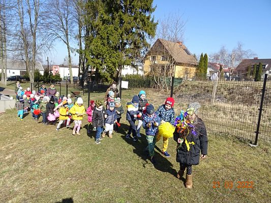 Grafika #23: Przedszkolaki witają wiosnę