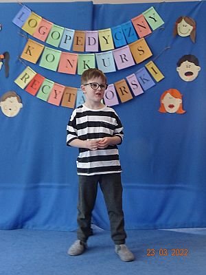 Grafika #5: Przedszkolny Konkurs Logopedyczny  Fraszki o Szczepanie, czyli wiersze trudne niesłychanie cz. I