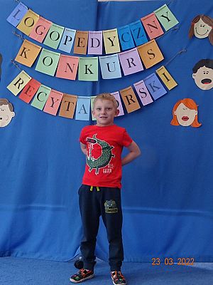 Grafika #10: Przedszkolny Konkurs Logopedyczny  Fraszki o Szczepanie, czyli wiersze trudne niesłychanie cz. I