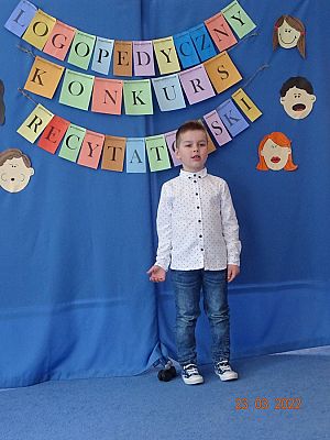 Grafika #11: Przedszkolny Konkurs Logopedyczny  Fraszki o Szczepanie, czyli wiersze trudne niesłychanie cz. I