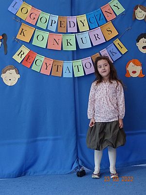 Grafika #15: Przedszkolny Konkurs Logopedyczny  Fraszki o Szczepanie, czyli wiersze trudne niesłychanie cz. I