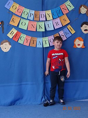 Grafika #16: Przedszkolny Konkurs Logopedyczny  Fraszki o Szczepanie, czyli wiersze trudne niesłychanie cz. I