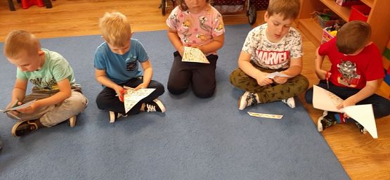 Grafika #4: Skąd się biorą produkty ekologiczne-zajęcia w grupie II Rybki cz. II