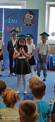 Grafika #3: Zakończenie przedszkola grupa III Sowy cz. II