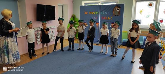 Grafika #12: Zakończenie przedszkola grupa III Sowy cz. II