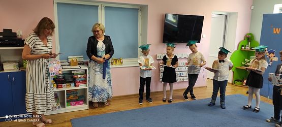 Grafika #3: Zakończenie przedszkola grupa III Sowy cz. III